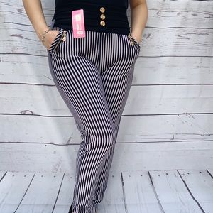 Stripped Leggings